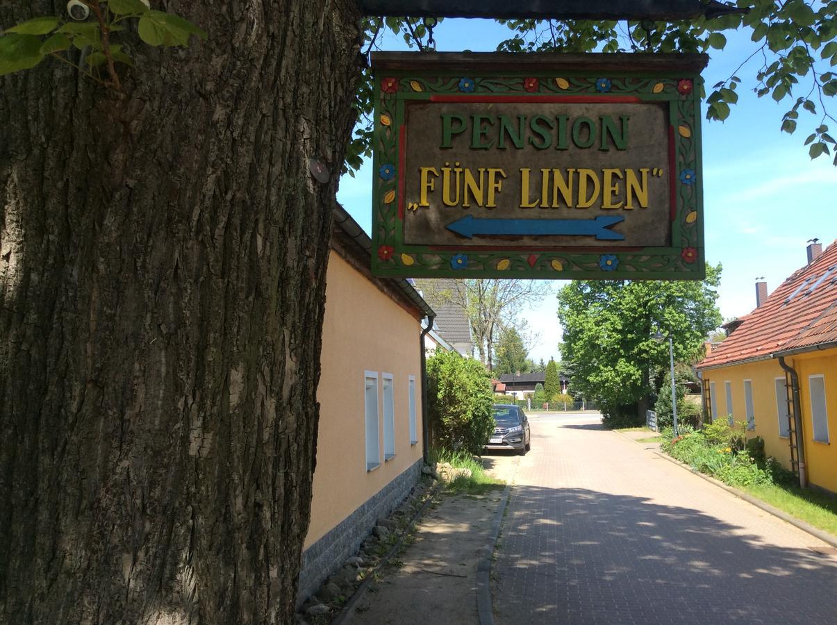 Отель Fuenf Linden Straupitz Экстерьер фото
